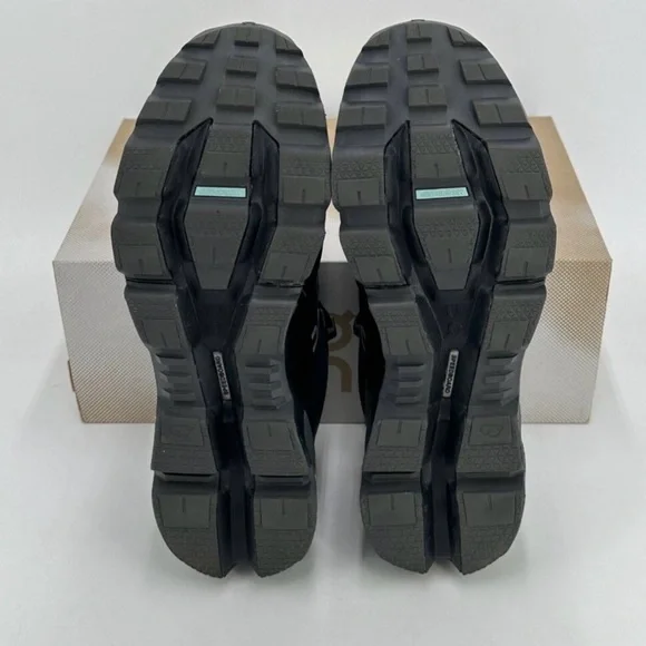 On Running Men's Cloudwander Waterproof Hiking Shoes size 9.5 Black/Graphite - Picture 6 of 6